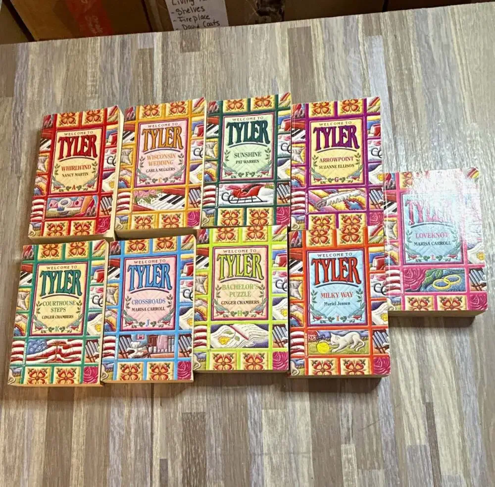Welcome to Tyler Harlequin Romance Series Lot of 9 Paperback Books Vintage